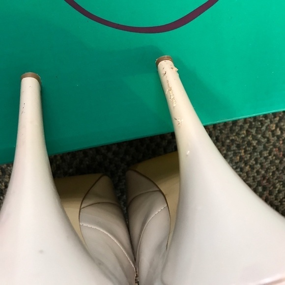 Marc Fisher Tumbles Platform Nude Heels 8.5 - Picture 2 of 4